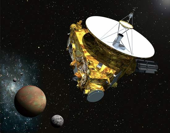 New Horizons near Pluto