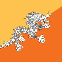 Flag of Bhutan