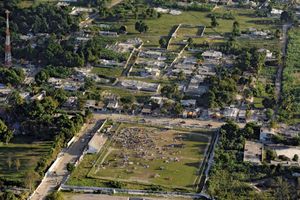 Port-au-Prince after the Haiti earthquake of 2010