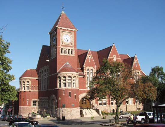 Amherst: town hall