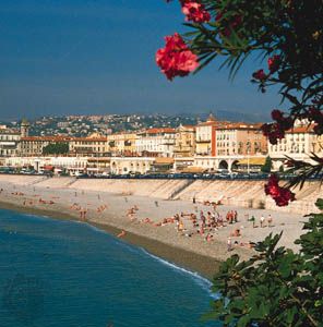 beach at Nice