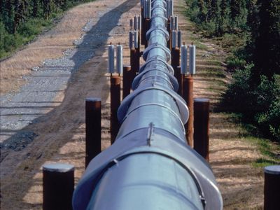 Alaskan oil pipeline