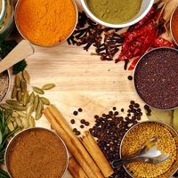 Garam Masala spices (Indian, cooking, spice, traditional, flavoring)