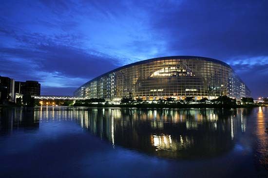 European Parliament building