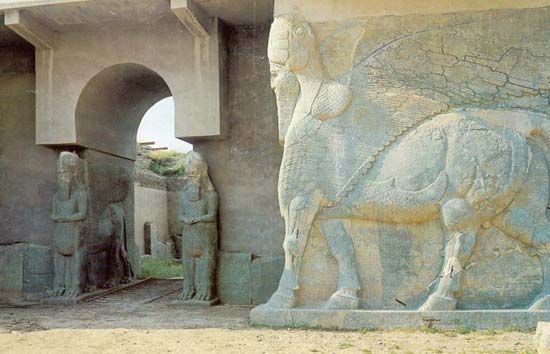 Nimrūd, Iraq: ruins