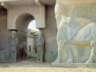 Nimrūd, Iraq: ruins