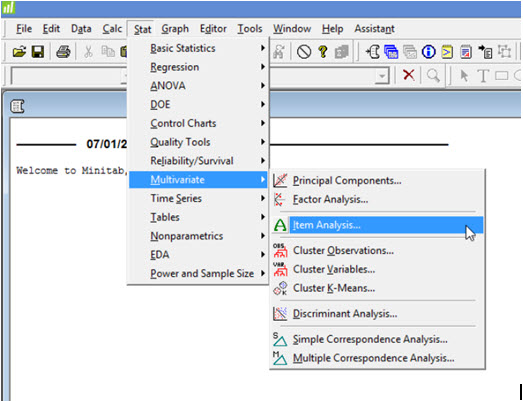 Statistical Process control