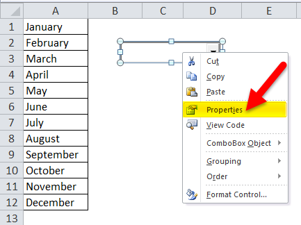 click on Properties Example 2-7