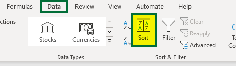 Data Sort 4