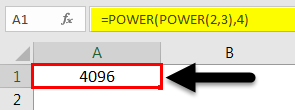 Exponents in Excel Example 2-3