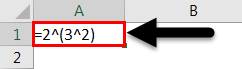 Exponents in Excel Example 6-2