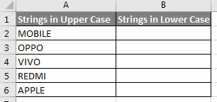 VBA LCase Example 4