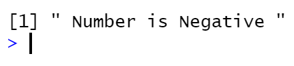 If Else Statement in R 3 output