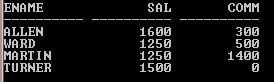 Oracle Operators 1-10