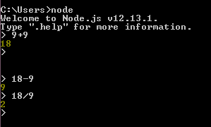Node js REPL - 3