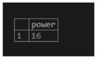 postgreSQL Math Functions 16