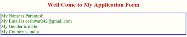 JSP Expression Example 3