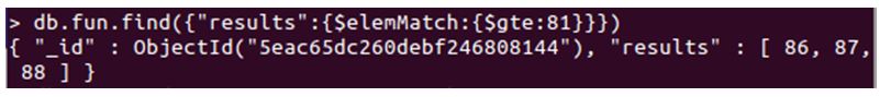 MongoDB $elemMatch 2