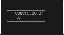 MySQL BIN() output 3