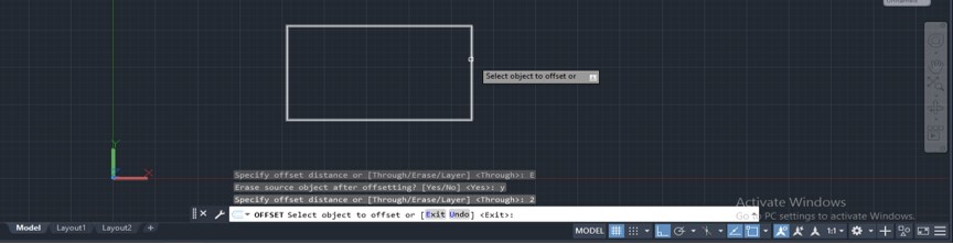 Offset in AutoCAD - 17