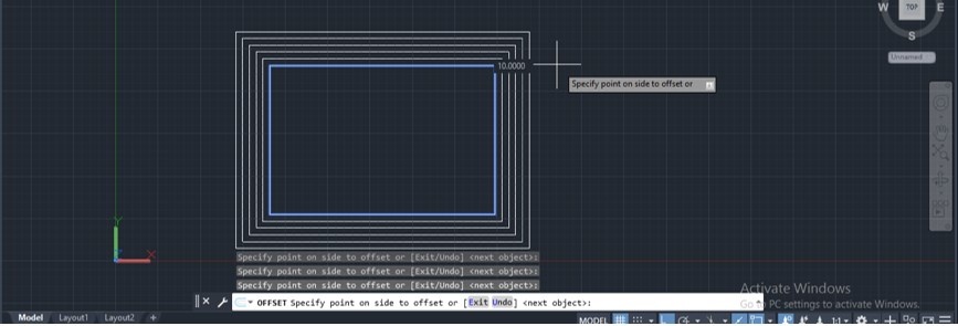 Offset in AutoCAD - 20