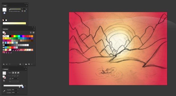 Sun in Illustrator - 12