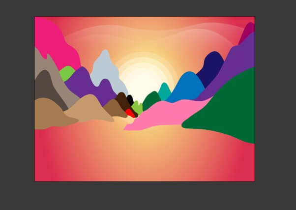 Sun in Illustrator - 20