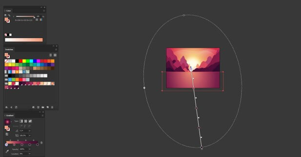 Sun in Illustrator - 24