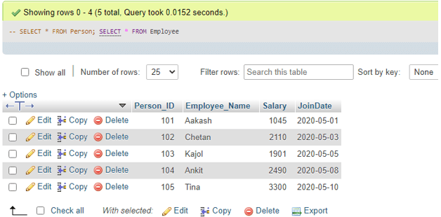 MySQL DDL - 11