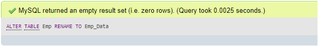 MySQL DDL - 15