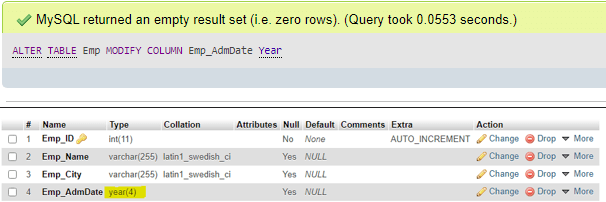 MySQL DDL - 6