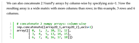 NumPy Concatenate-1.1