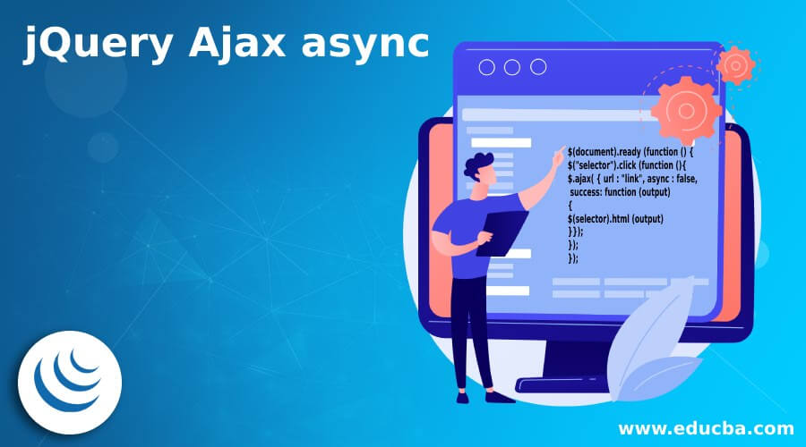 jQuery Ajax async