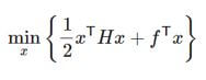 Matlab quadprog 1