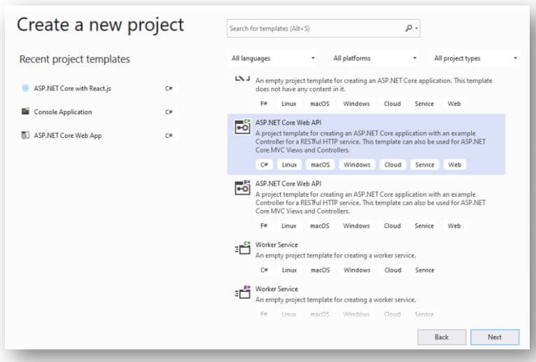 ASP.NET Core API 3