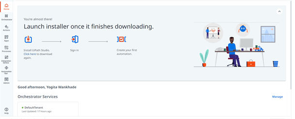 UiPath Insights output 3