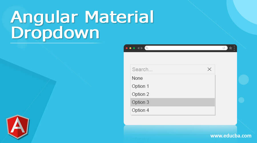 Angular Material Dropdown