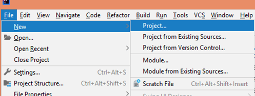 Create maven project intelliJ 1