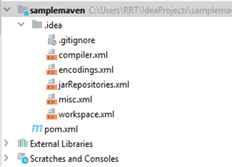 Create maven project intelliJ 3