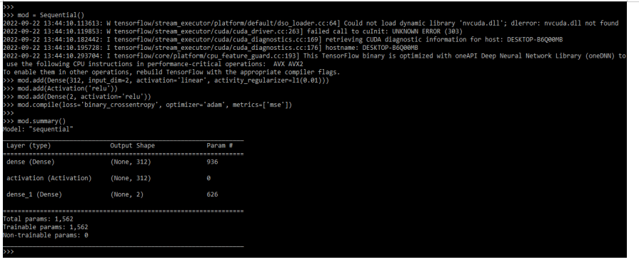 Keras Regularization - neural network