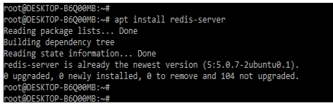 Installing Redis RPUSH