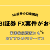 SBI証券の口座開設ならSBI証券 FXのポイントサイト案件がお得 最高16000円還元 ＆ 米国株投資に役立つFX現引き