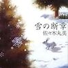 『雪の断章』（佐々木丸美・著／創元推理文庫）