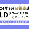 QYLDの2024年9月配当金は0.1807ドル！60万円投資中の運用実績をブログで大公開