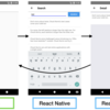 React Nativeハイブリッドアプリケーション開発ことはじめ