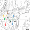 鬼ヶ城の中世城郭遺構と墓地