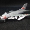 タミヤ 1/100 MIG-19 ソビエト空軍 完成