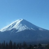 笛吹川フルーツ公園、石和温泉、船津胎内樹型、川口湖、富士山、、。