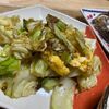 【レシピ付き】胡麻油香るキャベツと卵の中華炒め お肉を使わないヘルシーおかず！