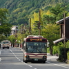 京都、大阪への旅㉝嵐山編『嵐山 朝の風景・トロッコ嵯峨駅～長辻通り』